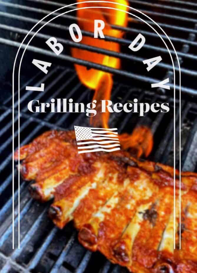 Ribs on the grill
