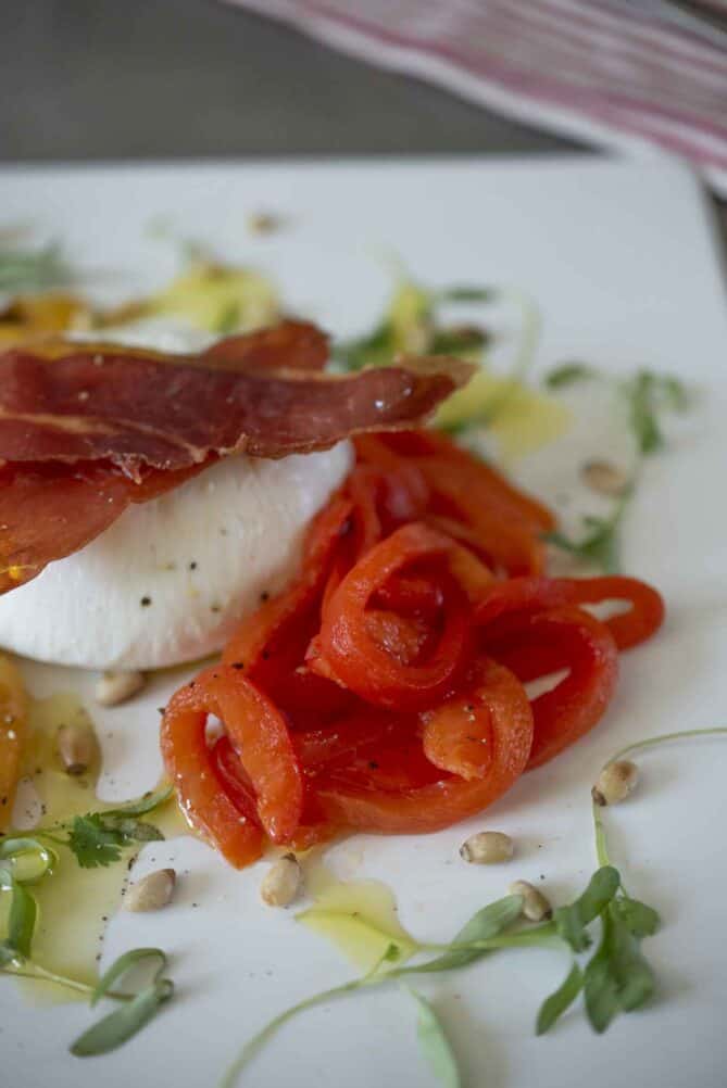 Red pepper strips