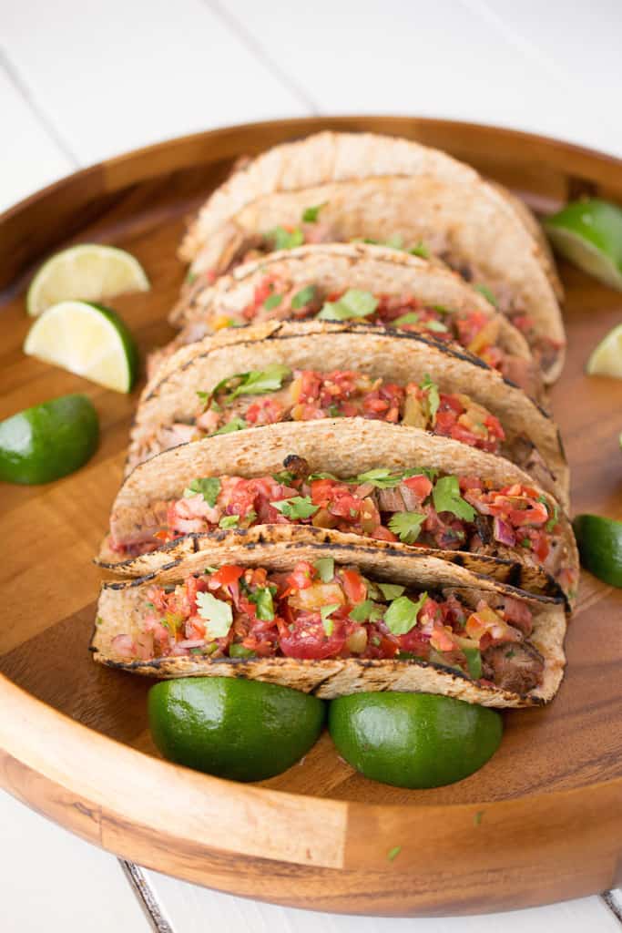 Carne asada tacos
