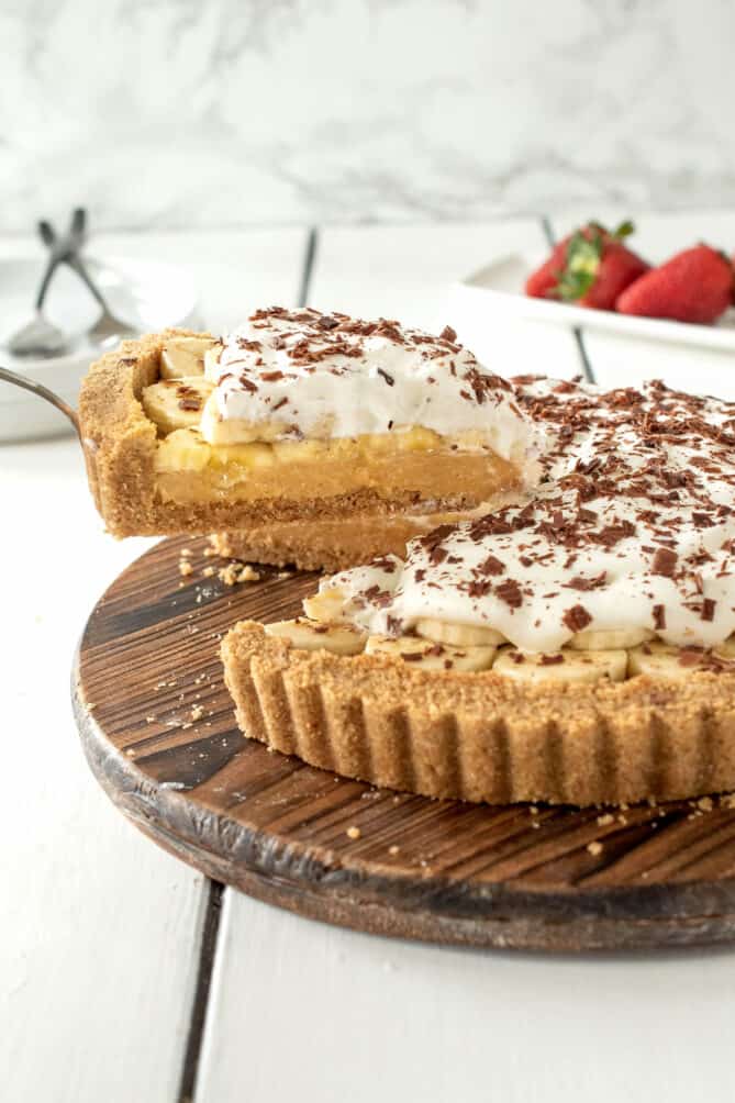 Lifting a slice of pie