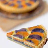 A slice of quiche